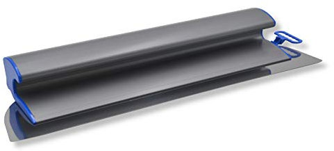 DEWEPRO® Flächenspachtel mit handlichem Griff und austauschbarem Edelstahlblatt 0,3mm - Breite: 300mm