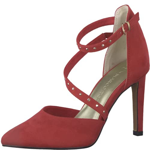 MARCO TOZZI Damen 2-2-24407-20, Scarpe décolleté Donna, Colore: Rosso, 38 EU