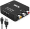 BSWL Mini Adaptateur HDMI vers RCA,Adaptateur Wii HDMI pour TV Adaptateur RCA vers HDMI pour Wii Support 720 1080P Adaptateur PS2 HDMI pour Caméra,Xbox 360,PS1,N64,Gamecube,Snes,PSP,Lecteur DVD,VHS