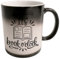 workcenter Taza mágica Personalizada Negra Premium con Fotos y Textos, Regalos Originales, Regalos Mágicos, Taza de Cerámica Diseño Propio