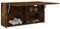 Gecheer Bad-Wandschrank Hängeschrank Badschrank Küchenschrank Medizinschrank Badmöbel Räuchereiche 80x25x40 cm Holzwerkstoff