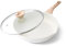 Kordisen Sartén Cerámica con Tapa 32 cm, Sartén Antiadherente Inducción, Saludable y No Tóxica, Sin PFOA y PFAS