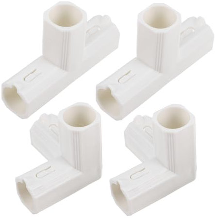 YARNOW 4stücke Laufstallverbindungen Aus Kunststoff Ersatzteile Für Babylaufställe Eckwinkelstücke Für Babygitter Und Schutzgitter Teile Für Laufstallbefestigungen