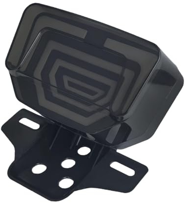 KiBcsLic Motorcycle with License Plate Mount for Tmx125 Easy Setup