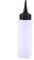 Summerwindy 150 ml Applicateur de mesure de couleur de cheveux Outil de coiffure de bouteille Blanc 18 x 4.5 cm