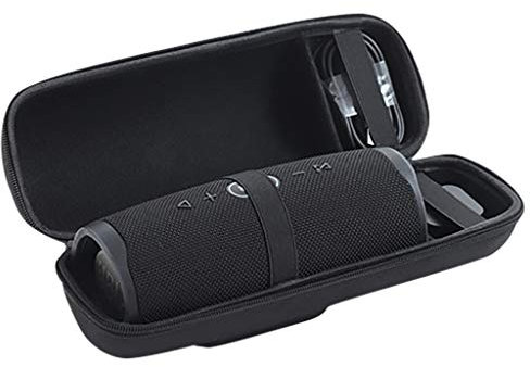 95sCloud Tasche Tragetasche kompatibel mit JBL Charge 4 Bluetooth Speaker tragbarer Bluetooth Lautsprecher Hart Reise Schutz Hülle Etui Tasche Schutzhülle Hülle Tasche Hülle Case mit Reißverschluss