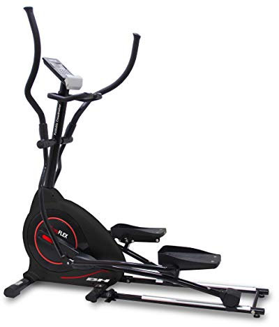 BH Fitness Easy Flex G852 Vélo elliptique magnétiqe Pliant pour Utilisation Intensive. 45 cm. 20 Kg. Poids Max. 130 Kg. Programme Steady Watt