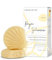 Konjac Sponge FACES OF FEY - Konjac Schwamm mit gelbem Ingwer für reife Haut - für Körper und Gesicht - 100% biologisch abbaubar