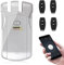 Serratura Elettrica Telecomando, Smart Door Lock, Invisibile Serratura Della Porta Senza Chiave with Anti-Theft Security System, Remote Control for Home/Apartment/Office Security