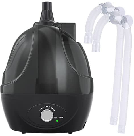 BETAZOOER Reptile Humidifier Mister Fogger with Extension Tubes/Hoses, Suitable for Reptiles/Amphibians/Herps/Vivarium with Terrariums and Enclosures (2.5 Liter Tank)