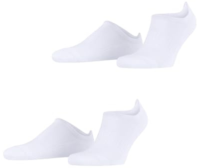 ESPRIT Damen Sneakersocken Active Basic Multipack W Sn Baumwolle kurz einfarbig 2 Paar, Weiß White 0030, 35-38