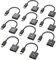 BENFEI DisplayPort auf VGA 10 Stück, Unidirektional DisplayPort DP Computor zu VGA Monitor Adapter 1080P (Stecker auf Buchse), kompatibel für Lenovo Dell HP ASUS