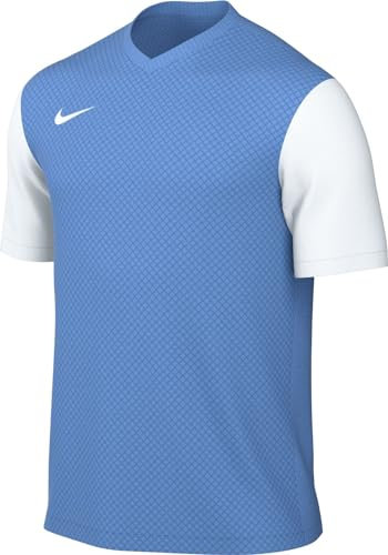 NIKE Herren M NK DF Tiempo PREM II JSY SS T-Shirt, blau-weiß, XXL