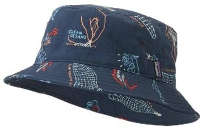 Patagonia WAVWFARER Bucket HAT cappellino Tidepool Blue PE22