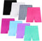 Auranso 8er Set Radlerhose Kinder Mädchen Kurze Leggings Shorts Unterhosen Sport Tanz für 2-10 Jahre 4-5 Jahre Mehrfarbig 1