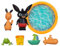 Bing Juguetes para Piscina Infantil y Juego de Figuras Compatible con Otros Juegos de Juego. Juguetes niños pequeños del Programa de televisión CBeebies.