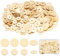 SUNNYCLUE 1 BOX 200 Stück 6 mm 8 mm Gold Heishi Perlen Flache Goldscheibenperlen Echte 18 Karat Vergoldete Messing Rundabstandsperlen Für Schmuckherstellung Charms Armbänder Halsketten Ohrringe Frauen