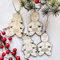 Pack Adorno navidad de madera personalizado | Bola árbol navideño | Decoración colgante | cordel incluido