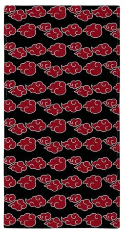 Franco Naruto Anime Akatsuki Badetuch, superweich, Baumwolle, 152,4 x 76,2 cm, offizielles Naruto-Produkt