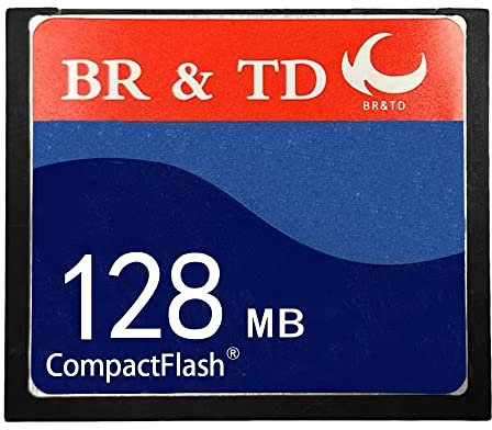 Carte compacte de mémoire Flash br & TD ogrinal Carte d'appareil Photo 128MB