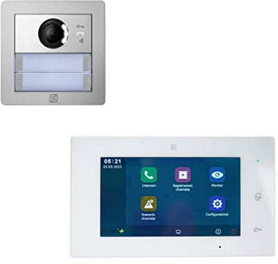 ECI ELETTROFORNITURE 1SEPG+ FARFISA Videokit wifi Pluggy Plus - KIT VIDEOCITOFONICO WIFI