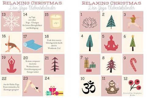 Relaxing Christmas: Dein Yoga Adventskalender