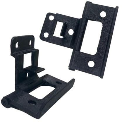 EASYREP 2 Pack Replacement WUDH Hinge for Keter Ultra and Max Store It Out Storage Garden Deck Bin Box