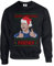New Spirit Original Ooh Christmas Friend Unisex Funny Adults Sweatshirt Jumper Black