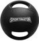 SPORTINATOR® Training's Medizinball in grau/schwarz, mit Gewichtsangabe auf dem Ball, ideal für das Kraft- und Konditionstraining. Größe 1 bis 10, Gewicht von 1 kg bis 10 kg (6)