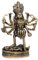Amilav Collections Kali Figur Messing Religiöse Statuen (1 Stück)