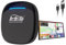 MMB CarPlay Box MAX 5.0 Android 13 Multimedia-Video-Ai-Box, QCM 6225 8-Core 8+128GB Online YouTube/Netflix/APP Store unterstützt SIM- und TF-Karte, kabelloses CarPlay und Android Auto-Adapter