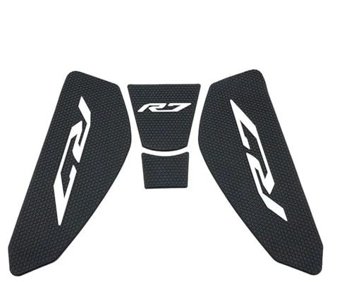 ZWBHNB Tankpads Motorrad Tank Griff Pad Aufkleber Schutz Knie Nicht-Slip Pads Kraftstoff Tank Aufkleber Dekoration Für Yamaha YZF-R7 2021 2022 Tankschutz