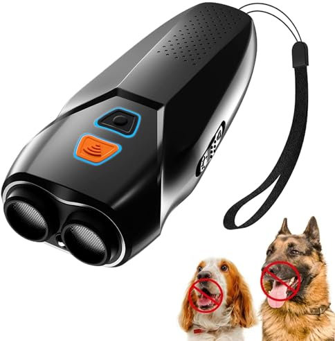 Anti Bell Gerät Hunde,Ultraschall-Anti-Bellgerät Hundebellen-Abschreckmittel Hunderindenstopper für Kleine Große Hunde Innen Außenbereich Antibell Hund