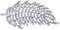 COSMEVIVI 1stk Brosche Aus Legierung Blatt Brosche Hochzeitsbrosche Osterschmuck Brustklammer Für Kleidung Kreative Korsage Pin-abzeichen Brosche Für Frauen Mantelbrosche Silver