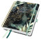 SIGEL J6603 Spiralkalender 2026 A5, Glamorous Leaves, Hardcover, Gummiband, Stiftschlaufe, Einstecktasche, 2 Zeichenbänder, 240 Seiten, vegan, Buchkalender, Terminplaner Kalenderbuch Jolie