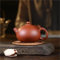 Teekannen und Kaffeegeschirr Reise-Teeset Lila Schlamm Handgemachte Topf Zisha Tee-Set 310ml Teezeremonie Geschenke Yixing Lila Sand Xi Shi Teekanne Rohes Erz Teeservice