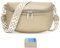 Paigtes Umhängetasche Damen klein Veganes Leder kleine Bauchtasche damen Tasche crossbody bag Handbags for women mit Breitem Schultergurt gold