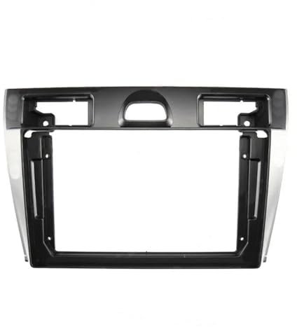 MCQNDS pour F&ord pour Fiesta Mk5 2002 2003 2004 2005 2006 2007 2008 9 Pouces Cadre Voiture Adaptateur Façade Kit De Montage De Tableau Bord Radio Cadre Façade D'autoradio