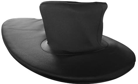 Sosoport Gonna Impermeabile Presa Ponte Paraspruzzi per Kayak Astuccio Acqua Bianca Mazzi Kayaking della Gonna Spray Ponte di Spruzzatura Neoprene All'aperto Accessori in Kayak Ha Nero