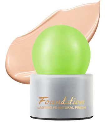 Lasting Foundation Natural Finish, Langanhaltende wasserfeste Foundation für Beruf & Date, 5-Minuten Make-up mit Ganztägigem Glow, Leichtgewichtige Formel für Natürlichen Teint (Sand, 30g)