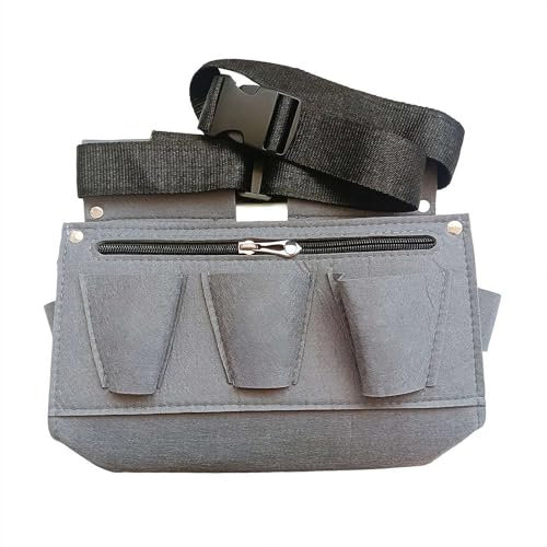 Cintura portautensili con clip per cintura, cintura per attrezzi da potatura per frutteto, per uomini per una facile portata quando si lavora