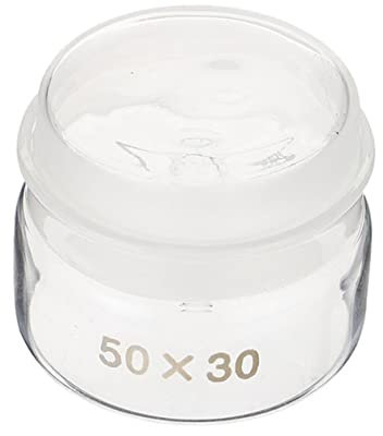 VALICLUD Pesaje de Vidrio para Laboratorio de Almacenamiento de Muestras Redondo para Pesaje de Químicos y Muestras para Universidades