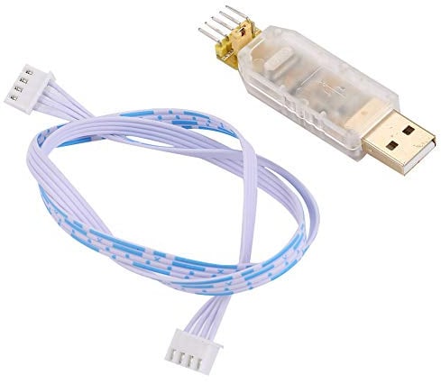 ZYLARUM USB-zu-TTL-Modul SPS-Programmierkabel |3,3V/5V-kompatibler Adapter für konsistente Datenübertragung |Kompakter USB-TTL-Konverter für Elektronik/Open-Source-Hardware/Heimwerker