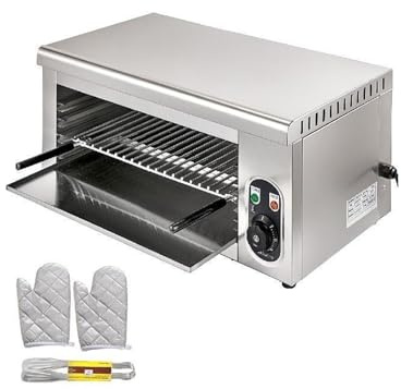 Forno elettrico for salamandra 2KW Griglia regolabile Elettrodomestico da cucina Polli carne in acciaio inossidabile for pizza Pollo arrosto commerciale Per principianti del fai da te