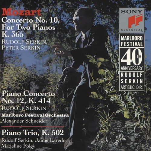 Mozart: Piano Concerto No. 10 for Two Pianos / Piano Concerto No. 12 / Piano Trio, K.365, 414, 502