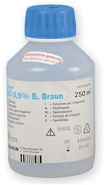B-Braun 36554 Ecolav Solution d'irrigation stérile 250 ml (lot de 12)