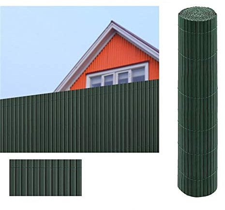 CAÑIZO PVC DOBLE CARA VERDE 1,5X3 Metros