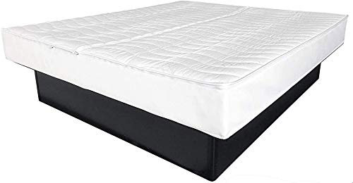 Aqua Sense Premium Tencel Wasserbett Bezug 180x200 mit Reißverschluss - Wasserbett Auflage für 180 x 200 cm Matratzen