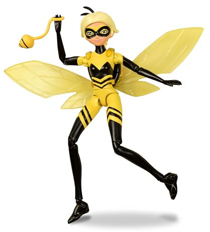 PlayMates Miraculous Marienkäfer und die Schwarze Katze, Bienenkönigin-Figur 50405