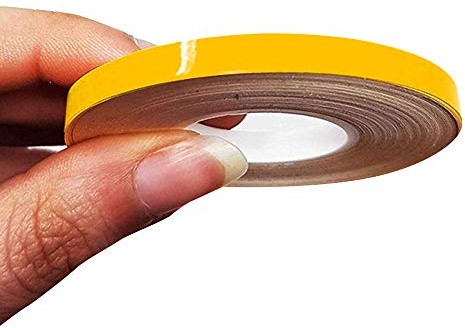 4R Quattroerre.it 10469 Trim Stripes Klebestreifen für Autos, Gelb, 5 mm x 10 mt